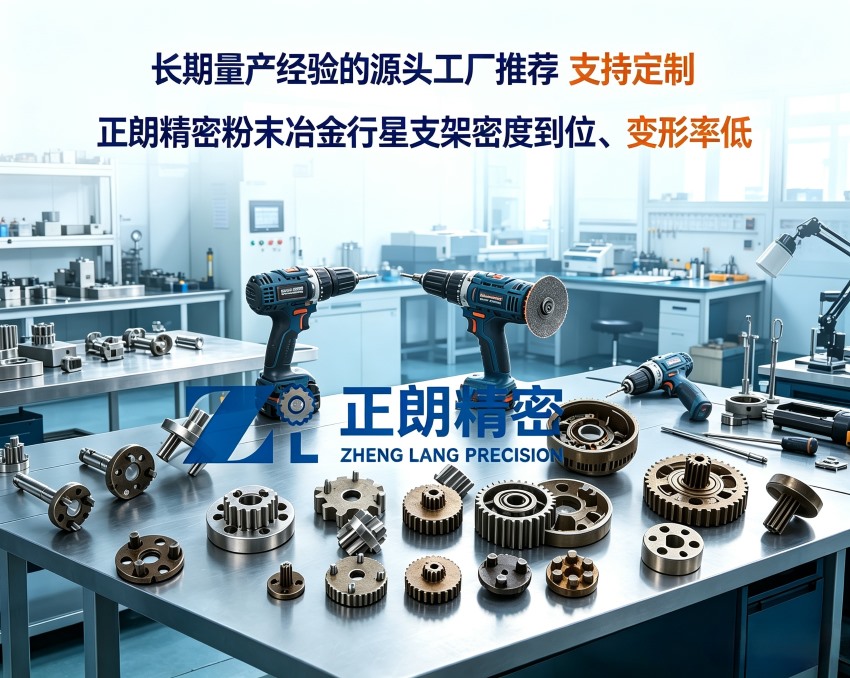 电动工具长期配套厂家推荐：粉末冶金行星支架密度到位、变形率低